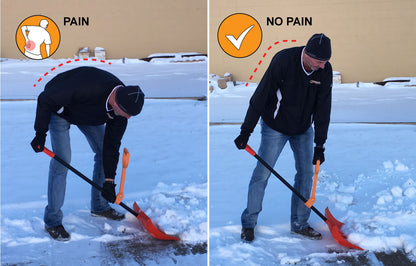 Comparison With and Without Macen's Grip Extension Handle